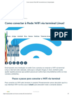 Como conectar à Rede WiFi via terminal Linux! _ SempreUpdate