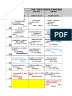 Timetable For Fall-2021 Vol.1