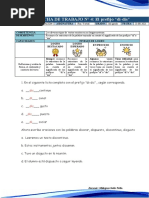 Miss Milagros - Semana 04 - V Unidad - Segundo Grado - Raz. Verbal - El Prefijo - Di - Dis