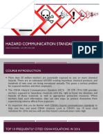 Hazard Communication Standard (HCS)