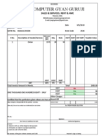 Fully Automated GST Invoice
