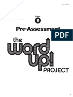 The Word Up Project Level Turquoise Chapter 9 Post-Assessment