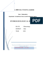 Hydrogeological Report: Atal Bhujal Yojana (Ataljal)