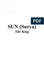 SUN (Surya) : The King
