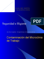 Contaminación Del Microclima de Trabajo