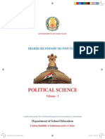 TN Std12 Political Science Vol 1 EM Www.governmentexams.co.In