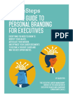 Blue Steps - Guide To Personal Branding For Executives