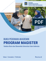 Buku Pedoman Akademik Magister