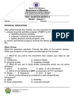 Department of Education: First Quarter Mapeh 8 Week3 - Quarter 1