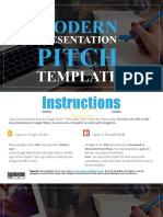 FGST0013 Modern Presentation Pitch Template