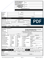 Patient Admission Assessment Form