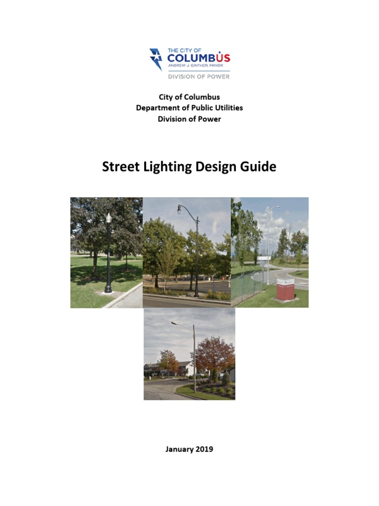Street Lighting Design Guide Final PDF Lighting Electric Power