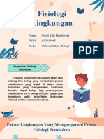 A1D019065 - Nurul Asih Handayani - 4A - PPT 9 - Fisiologi Lingkungan
