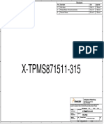 X-TPMS871511-315: 1 Title Page 2 3 Notes FSL Tpms Module