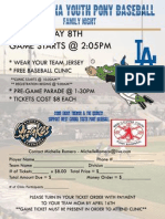 WCYPB Quakes Family Day