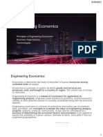 EC - Lecture 001 - Principles of Engineering Economics