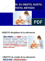 1-02-02 Enfermeria Su Objeto, Sujeto, Contexto, Metodo
