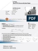 SOAL UTS GEOMETRIK JALAN