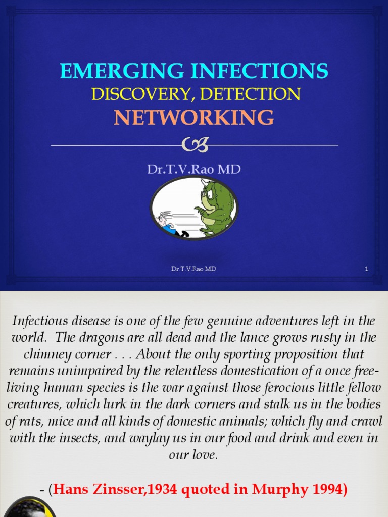Emerging and Re-emerging Infectious Diseases | PDF | Infection ...