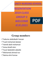 Presentation Group Three 8 Sept 2021