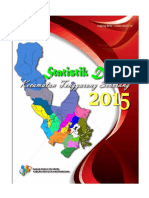 Statistik Daerah Kecamatan Tenggarong Seberang 2015