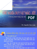 Bài 2 Chủ nghĩa duy vật mác-xít