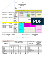 Enclosure No. 1 To Division Memorandum - , S. 2021: Class Program