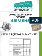 Motores de alta eficiencia para ahorro energético en proceso industrial