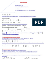 Lecon Fractions 2006