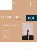 Cosmetique: Made For You