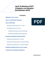 Writing b1 Preliminary Pet Guia Completa Con Ejemplos Actualizado 2020 PDF Free