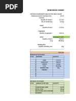 Reinforced Cement Concrete Work Rate Analysis Sheet 124