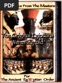 The Original Egiptians Were Negroid