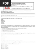 Teste de Biologia - Virus e Bacterias Eja 2