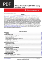 Charge-Sharing Driving Circuits For C2000 Adcs (Using Pspice-For-Ti Simulation Tool)