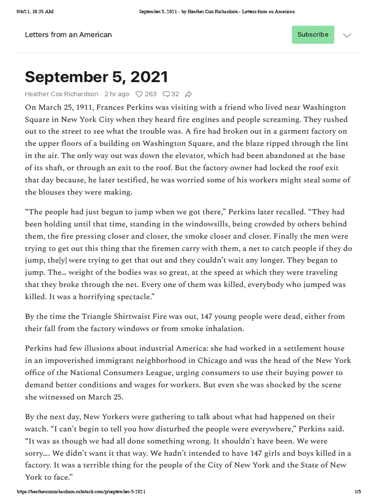 Letters From An American Heather Cox Richardson