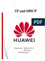 FTP and DHCP Lab Configuration