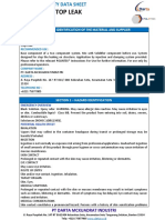 MSDS-POLINTEK Stop leak-DMI INDUSTRI