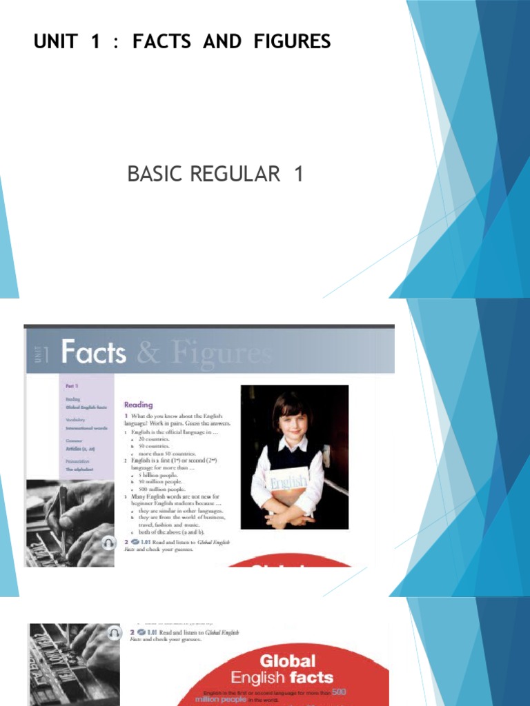 Unit 1: Facts and Figures Overview | PDF