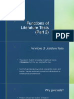 L6 - Functions of Literature Test