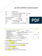 Taller Del Pasado Progresivo 2021