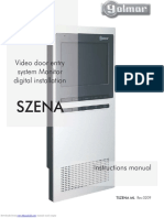 Szena: Video Door Entry System Monitor Digital Installation