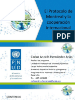 El Protocolo de Montreal y La Cooperación Internacional