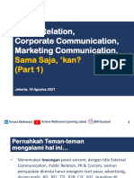 PR, Corcom, Dan Marcom Sama Saja Part 1