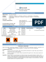 Material Safety Data Sheet Universal Indicator: Section 1 Chemical Product and Company Identification
