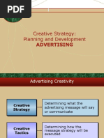 Creative Strategy: Planning and Development