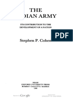 Stephen P. Cohen - The Indian Army - Its Contribution To The Development of A Nation (1990, Oxford University Press) - Libgen - Li