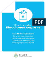 Protocolo Elecciones Seguras