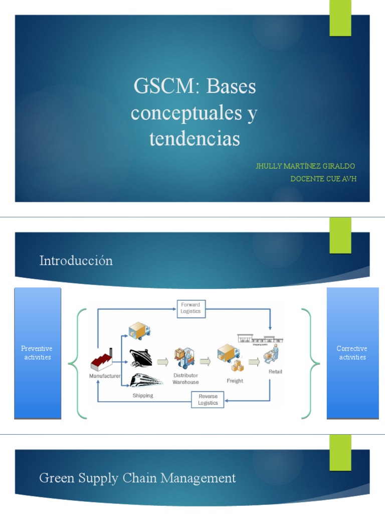 Clase GSCM | PDF | Evaluación del ciclo de vida | Organización ...