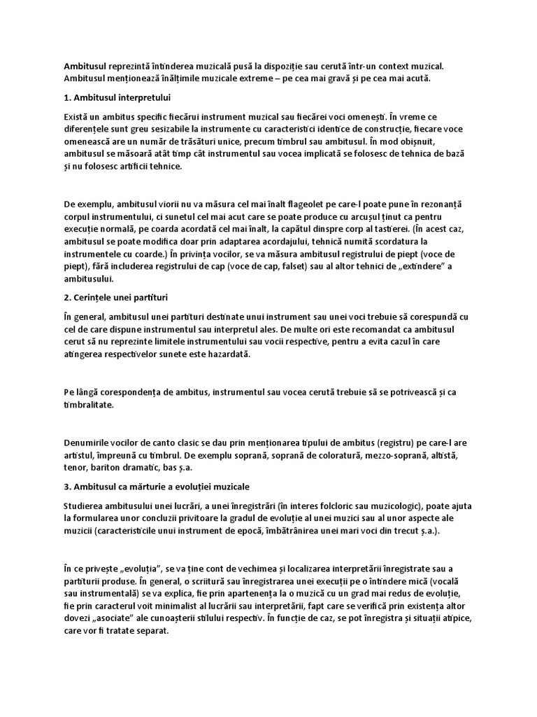 Ambitusul | PDF